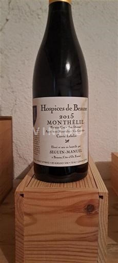 Burgundy Monthélie Premier Cru Hospices De Beaune Lebelîn 2015