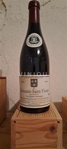 Burgundsko Romanée-saint-vivant Grand Cru Louis Latour Les Quatre Journaux 2000