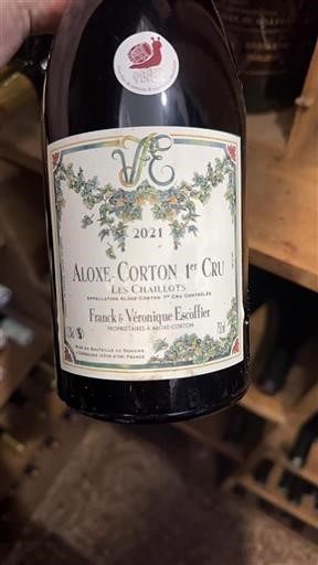 Bourgogne Aloxe-Corton Premier Cru Franck Et Véronique Escoffier Les Chaillots 2021