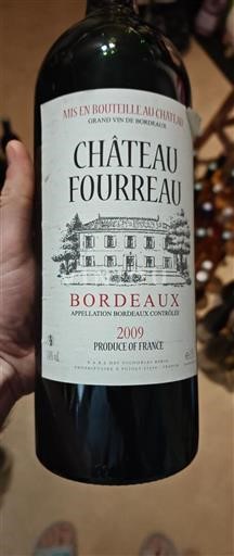 Bordeaux Château Fourreau 2009