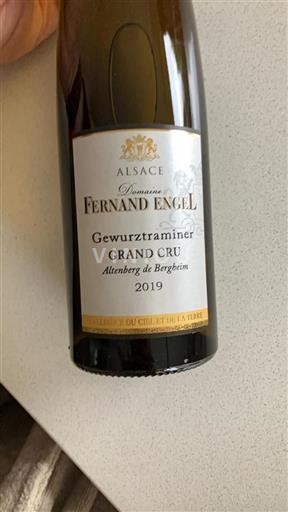 Alsace Ikke specificeret Grand Cru Domaine Fernand Engel 2019