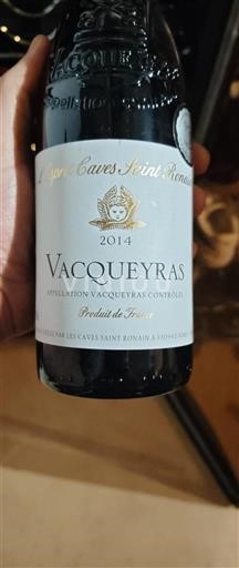 Valle del Ródano Vacqueyras Caves Saintromain 2014