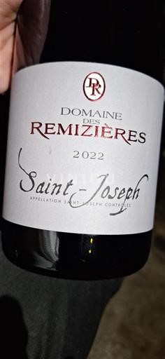 Rhônetal Saint-Joseph Domaine Des Remizieres 2022