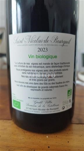 Loiren laakso Saint-Nicolas-De-Bourgueil Domaine La Cotelleraie La Croisée 2023