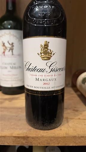 Bordeaux Margaux Grand Cru Château Giscours 2012