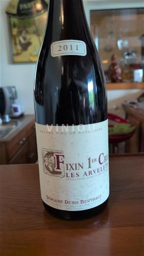 Bourgogne Premier Cru Domaine Denis Berthaut Les Arvelets 2011