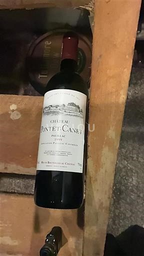 Bordéus Pauillac Grand Cru Château Pontetcanet 1999