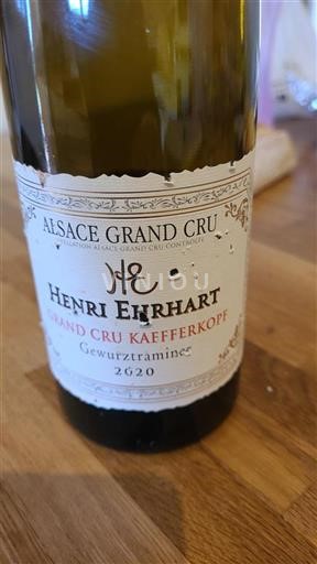 Alsace Alsace Grand Cru Grand Cru Henri Ehrhart Grand Cru Kaefferkopf 2020
