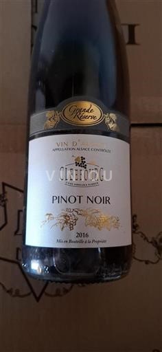 Elzas Cleebourg Grande Réserve 2016