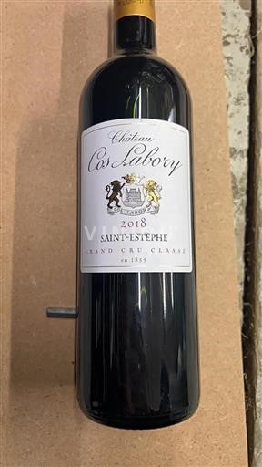 Bordeaux Saint-Estèphe Grand Cru Château Cos Labory 2018