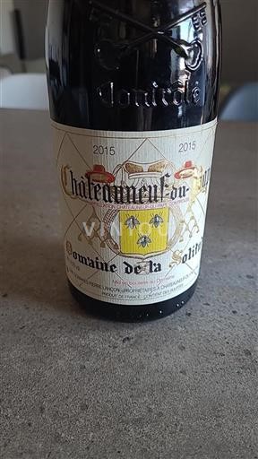 Vale do Ródano Châteauneuf-du-Pape Domaine La Solitude 2015