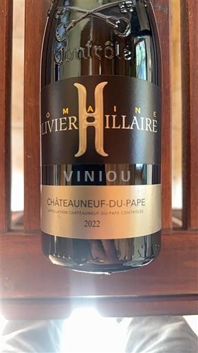 Rhônedalen Châteauneuf-du-Pape Domaine Olivier Hilaire 2022