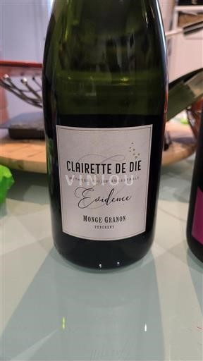 Valle del Rodano Clairette de Die Monge Granon Evidence 2023