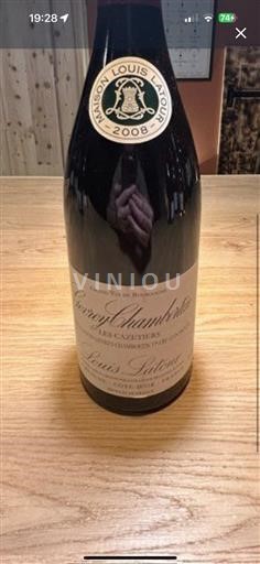 Bourgogne Gevrey-chambertin Premier Cru Maison Louis Latour Les Cazetiers 2008