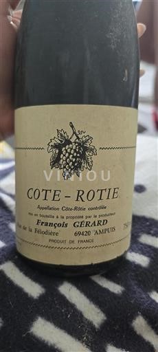 Vale do Ródano Côte-rôtie François Gérard Não Sazonado