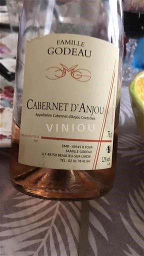 Valle della Loira Cabernet d'Anjou Famille Godeau 2023