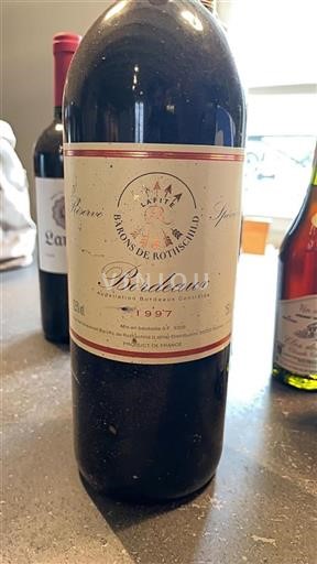 Bordeaux Domaine S Barons De Rothschild Réserve Spéciale 1997
