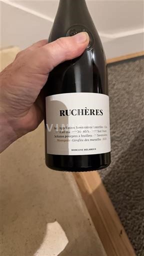 Údolí Loiry Savennières Domaine Belargus Ruchères 2020