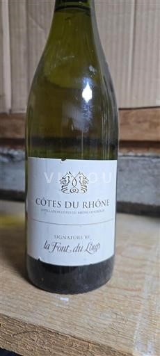 Rhône Valley Côtes-du-Rhône Château La Font Du Loup Signature 2017