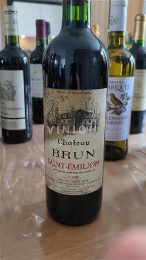 Bordeaux Saint-Émilion Château Brun 2009