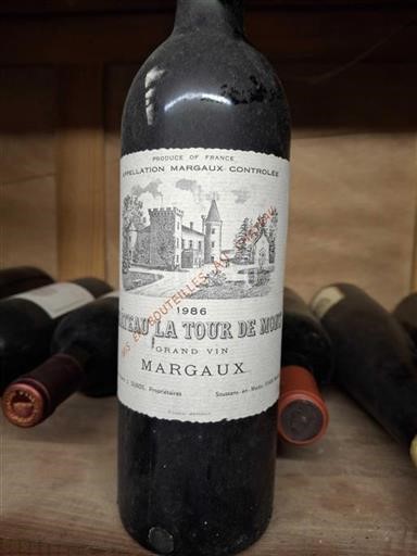 Bordeaux Margaux Château La Tour De Mons 1986