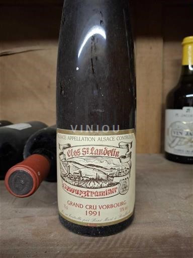 Alsace Ikke specificeret Clos St Landelin Gewurztraminer 1991