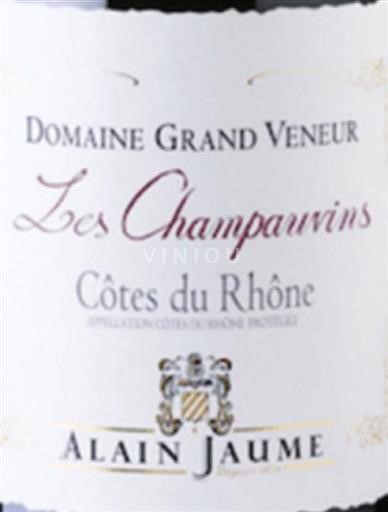 Rhône Valley Côtes-du-Rhône Domaine Grand Veneur Les Champauvins 2016