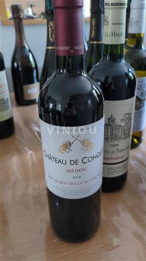 Bordeaux Médoc Château Conques 2016