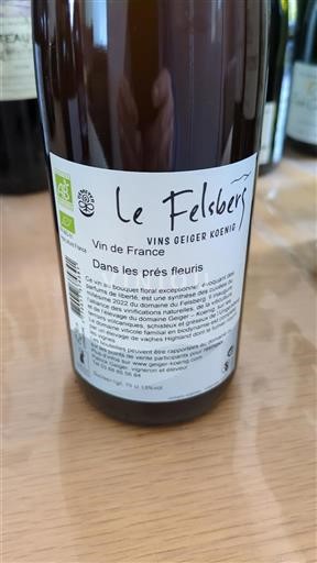 Alsace Ikke specificeret Le Felsberg Dans les prés fleuris 2022