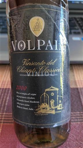 Toscana Chianti Classico Volpaia Vinsanto del Chianti Classico 2000