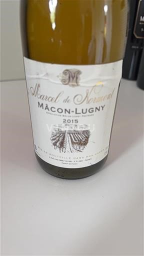 Burgundy Mâcon and Mâcon-Villages Marcel De Normont 2015