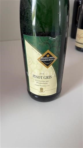 Luxembourg Moselle Unspecified Grand Premier Cru Domaine S Vinsmoselle Greiveldange Primerberg 2009