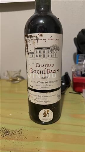 Bordeaux Blaye-Côtes-de-Bordeaux Château La Roche Bazin 2016