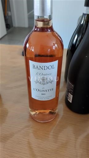 Provence Bandol Domaine L'olivette L'Oratoire 2023