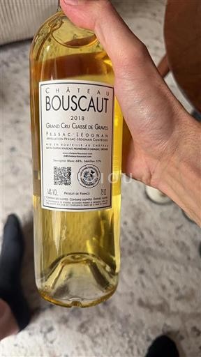 Bordeaux Pessac-Léognan Grand Cru Château Bouscaut 2018