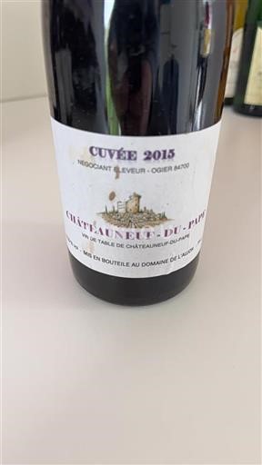 Rhônevallei Châteauneuf-du-Pape Domaine L'aujon 2015