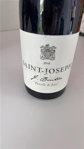 Rhône Valley Saint-Joseph J. Boutin Parcelle de Jean 2019