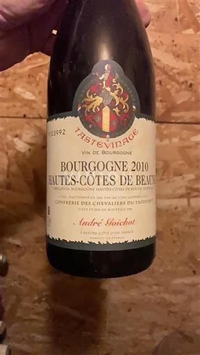 Burgundy Hautes-Côtes de Beaune André Goichot 2010