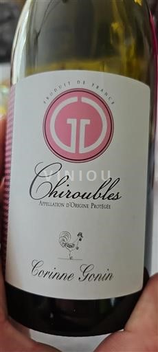 Beaujolais Chiroubles Corinne Gonin Senza annata