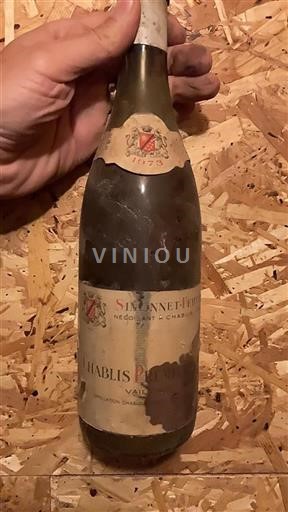 Burgundy Chablis Premier Cru Premier Cru Domaine Simonnetfebvre 1973