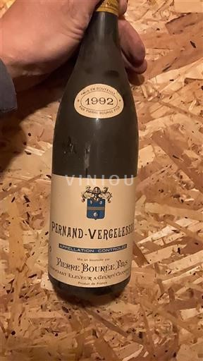 Burgund Pernand-Vergelesses Pierre Bouree Fils 1992