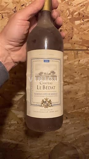 Bordeaux Premières Côtes de Bordeaux Château Le Bédat 1990