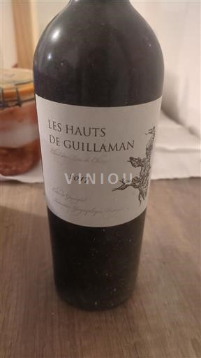 Sudoeste Côtes de Gascogne Guillaman Les Hauts de Guillaman 2017