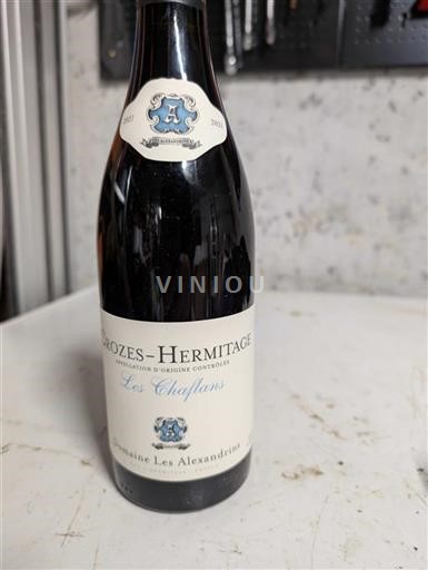 Rhônedalen Crozes-Hermitage Domaine Les Alexandrins Les Chaflans 2021