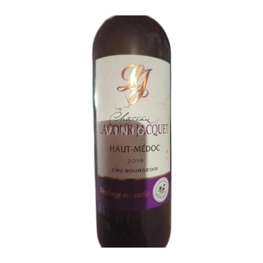 Bordeaux Haut-Médoc Cru Bourgeois Château Lacour Jacquet 2019