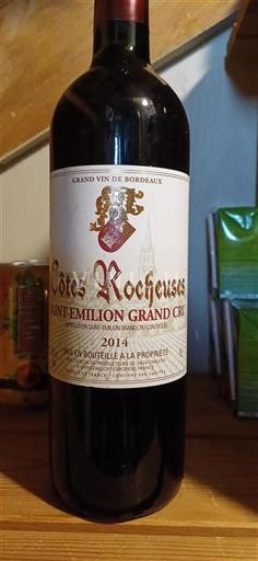 Bordeaux Saint-Émilion Grand Cru Grand Cru Côtes Rocheuses 2014