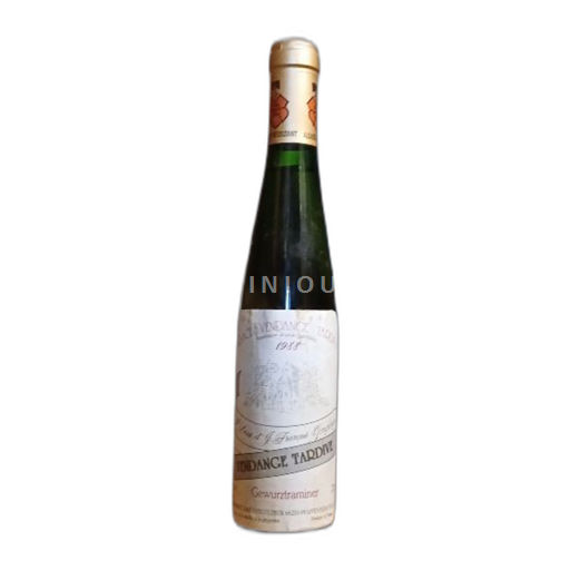 Alsace Louis Et J. François Ginglinger Vendange Tardive 1988