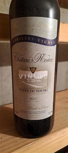 Bordeaux Côtes-de-bourg Château Nodot Vieilles Vignes 2011