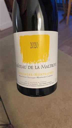 Burgundsko Chassagne-montrachet Château La Maltroye 2020