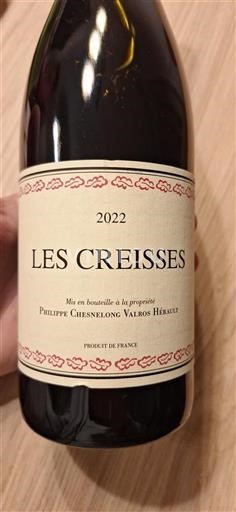 Linguadoca e Rossiglione Coteaux di Béziers Les Creisses 2022